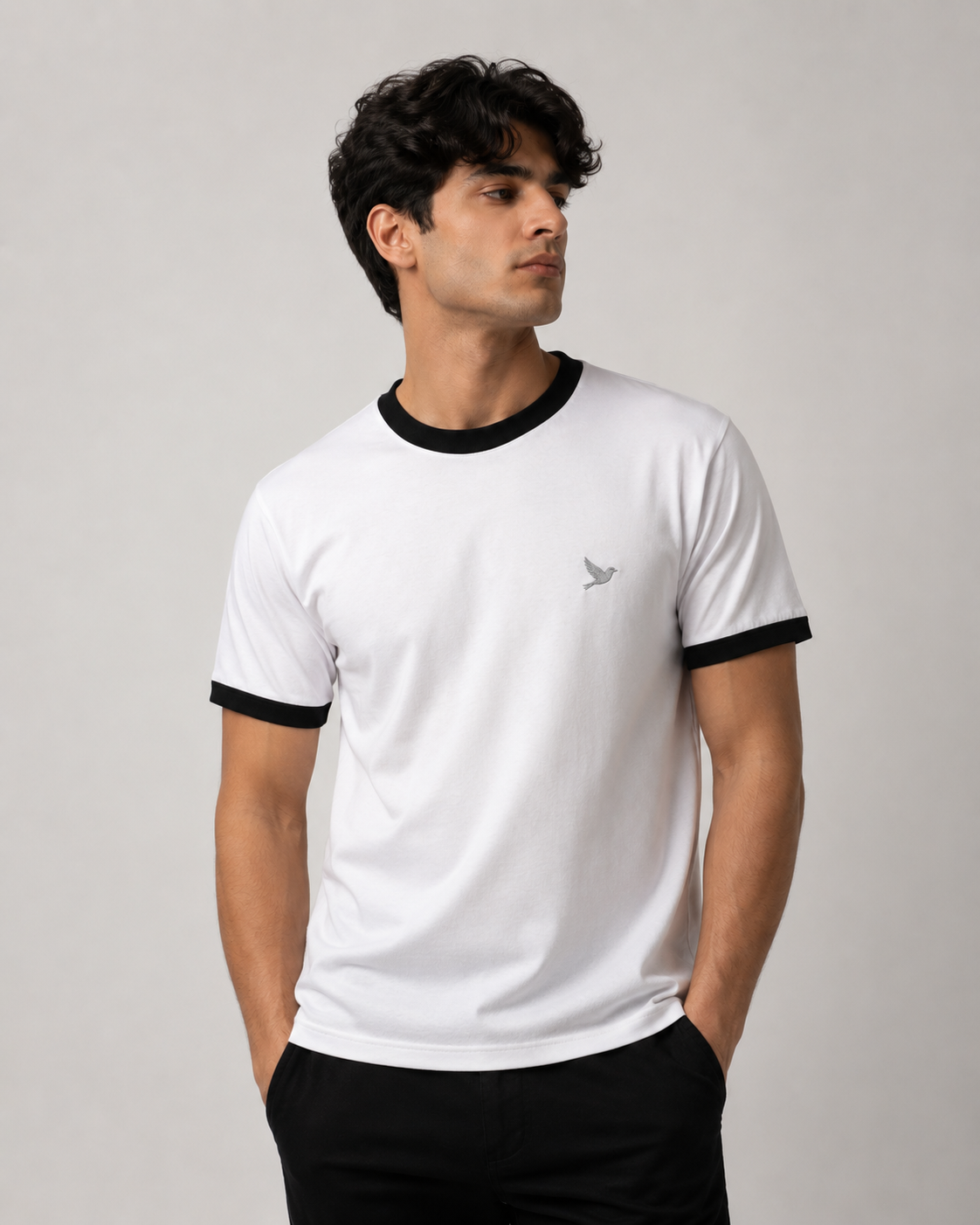 Sparrow Premium Ringer T-Shirt